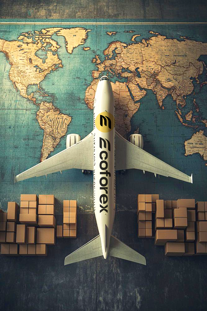 Assorted industry containers at terminal